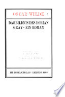 Das Bildnis des Dorian Gray