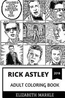 Rick Astley Adult Coloring Book