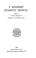 A Buddhist Students' Manual