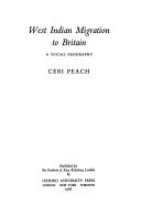 West Indian Migration to Britain