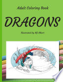 Adult Coloring Book Dragons