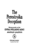 The Perestroika Deception