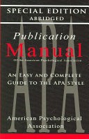 Publication Manual of the American Psychological Association