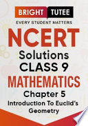 NCERT Solutions for Class 9 Mathematics Chapter 5 Introduction to Euclids Geometry
