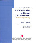 An Introduction to Human Communication