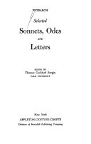 Selected Sonnets, Odes, and Letters