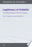 Legitimacy of Unbelief