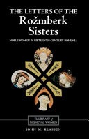 Letters of the Rozmberk Sisters