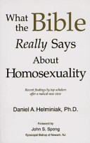 What the Bible Really Says about Homosexuality