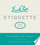 Emily Post's Etiquette, 19th Edition