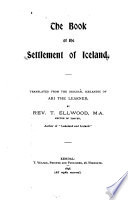 The Book of the Settlement of Iceland