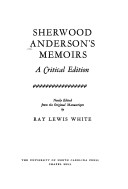 Sherwood Anderson's memoirs