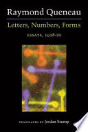 Letters, Numbers, Forms