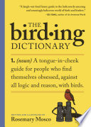 The Birding Dictionary