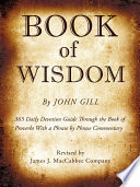Book of Wisdom by John Gill