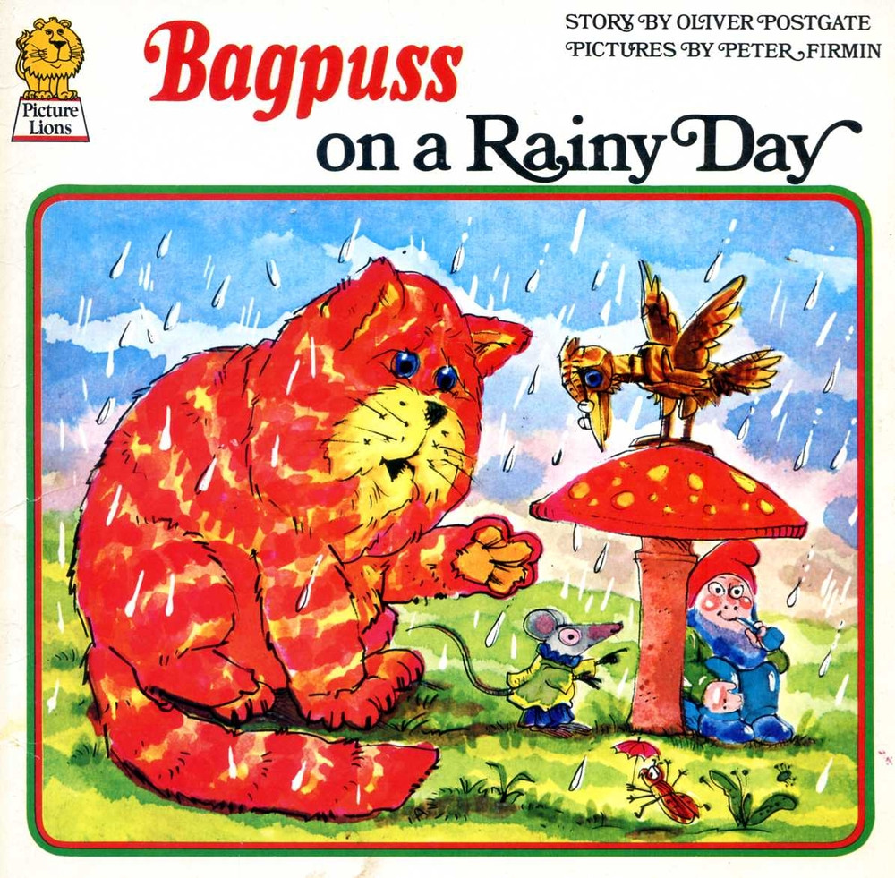 Bagpuss on a rainy day