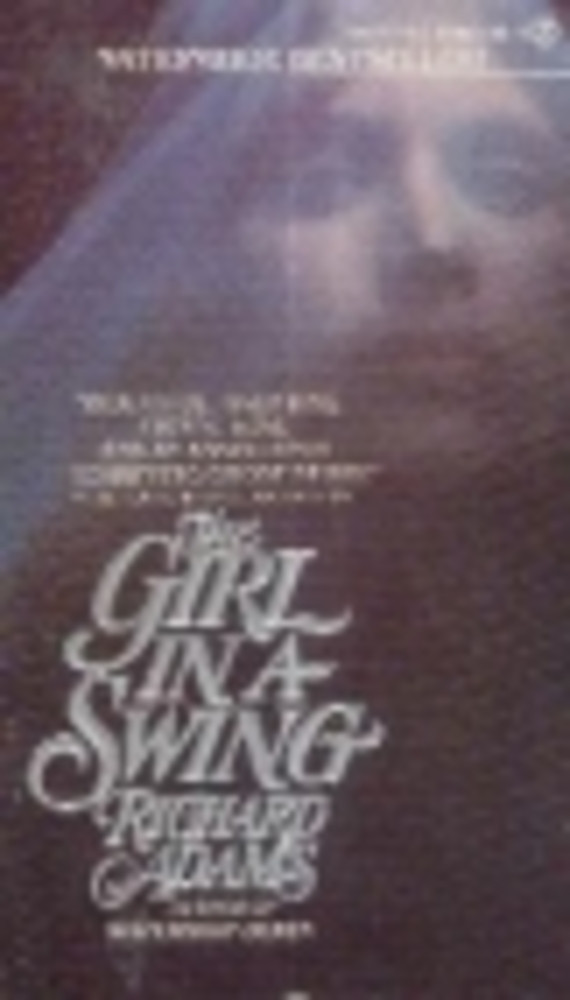 The girl in a swing