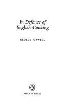In defence of English cooking