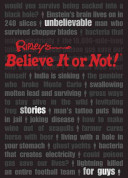 Ripley's Unbelievable Stories For Guys