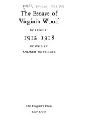 The Essays of Virginia Woolf: 1912-1918