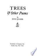 Trees & Other Poems