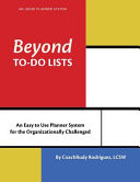 Beyond To-Do Lists