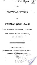 The poetical works of Thomas Gray