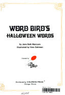 Word Bird's Halloween Words