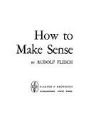 How to Make Sense