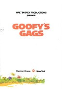 Walt Disney Productions Presents Goofy's Gags