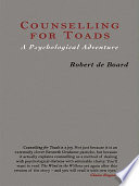 Counselling for Toads