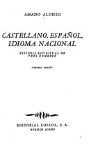 Castellano, espaol, idioma nacional