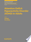 Attention Deficit Hyperactivity Disorder (ADHD) in Adults