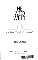 He Who Wept