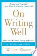 On Writing Well, 30th Anniversary Edition