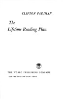 The lifetime reading plan