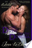 The Duke and The Domina, a romance novel with illustrations