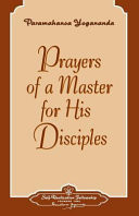 Prayers of a Master for His Disciples