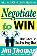 Negotiate to Win