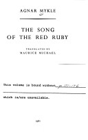 The song of the red ruby