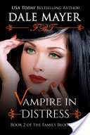 Vampire in Distress (Paranormal romance, mystery, Family Blood Ties 2)