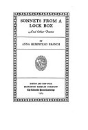 Sonnets from a Lock Box