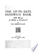 The Up-to-date Sandwich Book