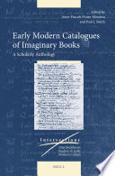 Early Modern Catalogues of Imaginary Books