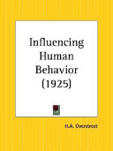 Influencing Human Behavior