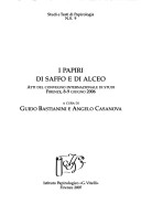 I papiri di Saffo e di Alceo