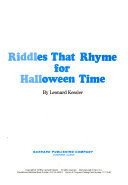 Riddles that Rhyme for Halloween Time