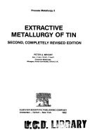 Extractive Metallurgy of Tin