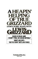 Heapin' Helping of True Grizzard