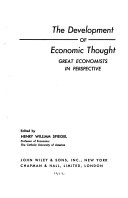 The development of economic thought